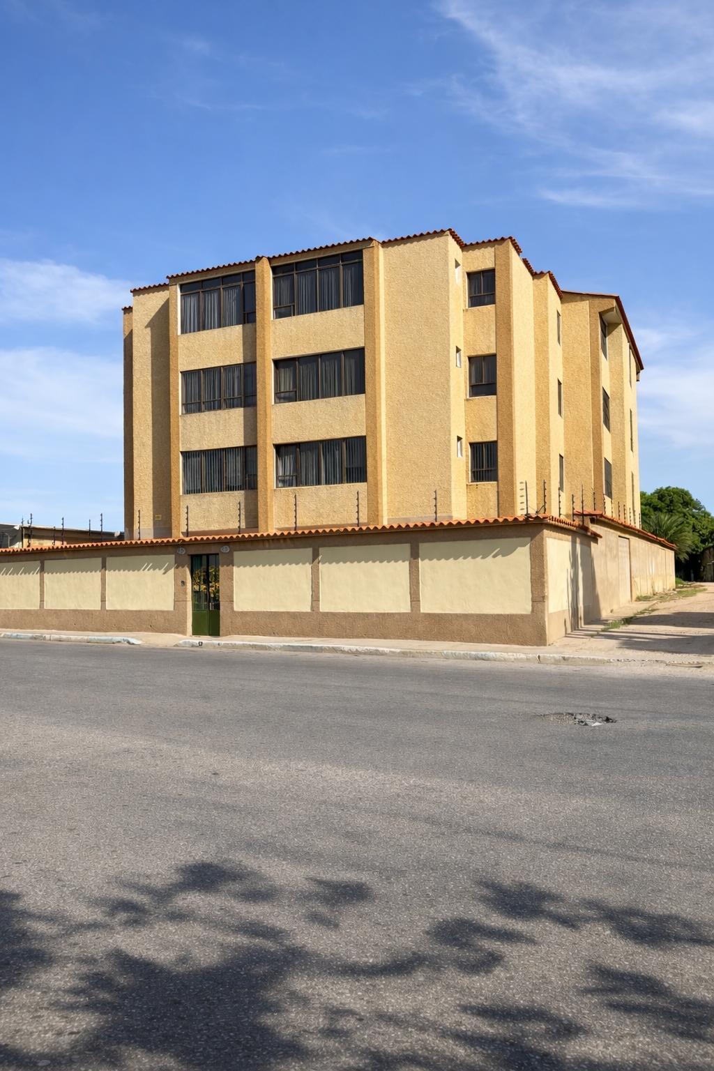 Edificio del apartamento moderno en Porlamar