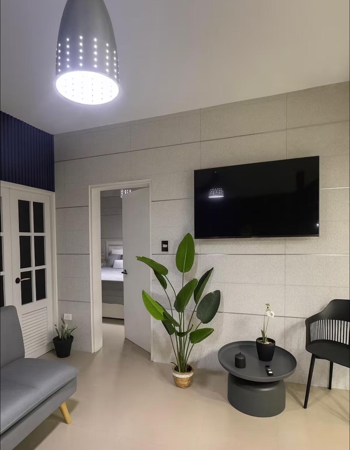 Apartamento con terraza sala